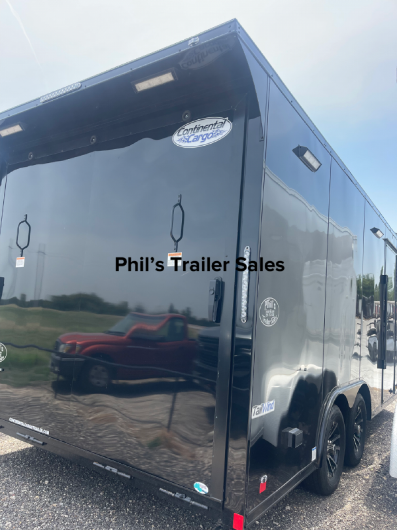 New Continental Cargo NEW 85X16 V-NOSE ELECTRICAL PACKAGE ENCLOSED MOTORCYCLE TRAILER TRAILER CARGO TRAILERS Motorcycle Trailer
