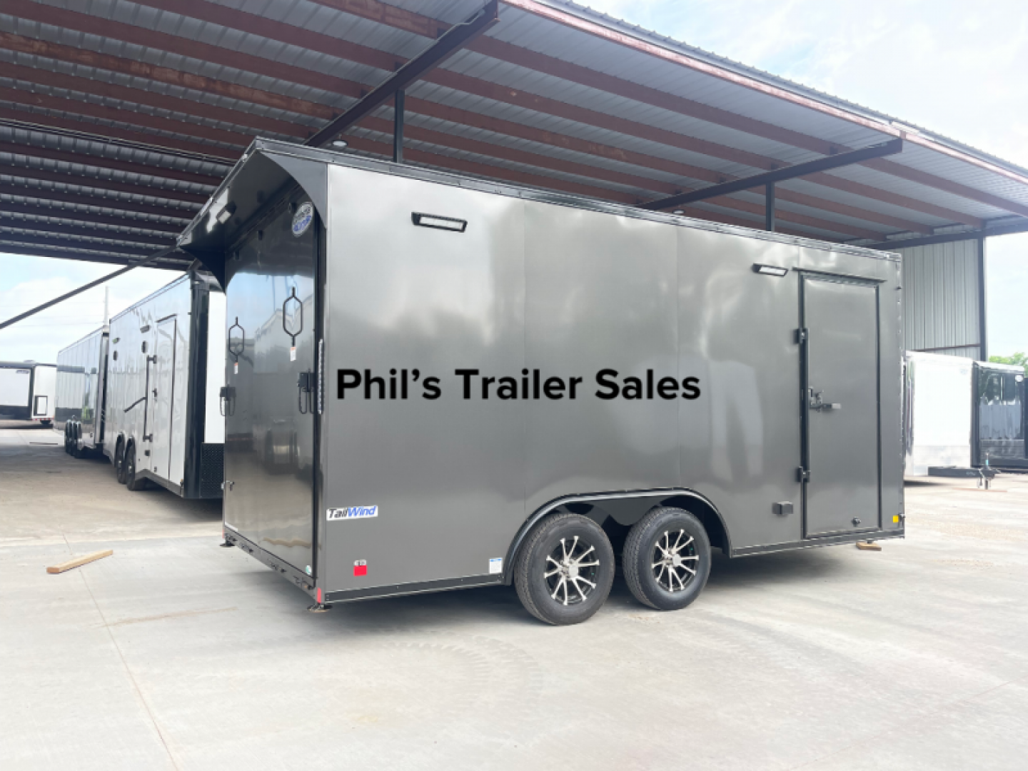 New Continental Cargo NEW 85X16 V-NOSE ELECTRICAL PACKAGE ENCLOSED MOTORCYCLE TRAILER TRAILER CARGO TRAILERS Motorcycle Trailer