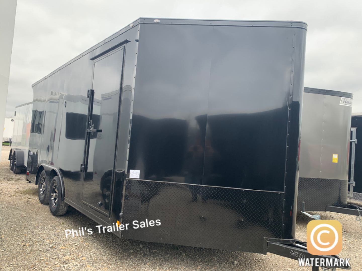 New Continental Cargo NEW 85X16 V-NOSE ELECTRICAL PACKAGE ENCLOSED MOTORCYCLE TRAILER TRAILER CARGO TRAILERS Motorcycle Trailer