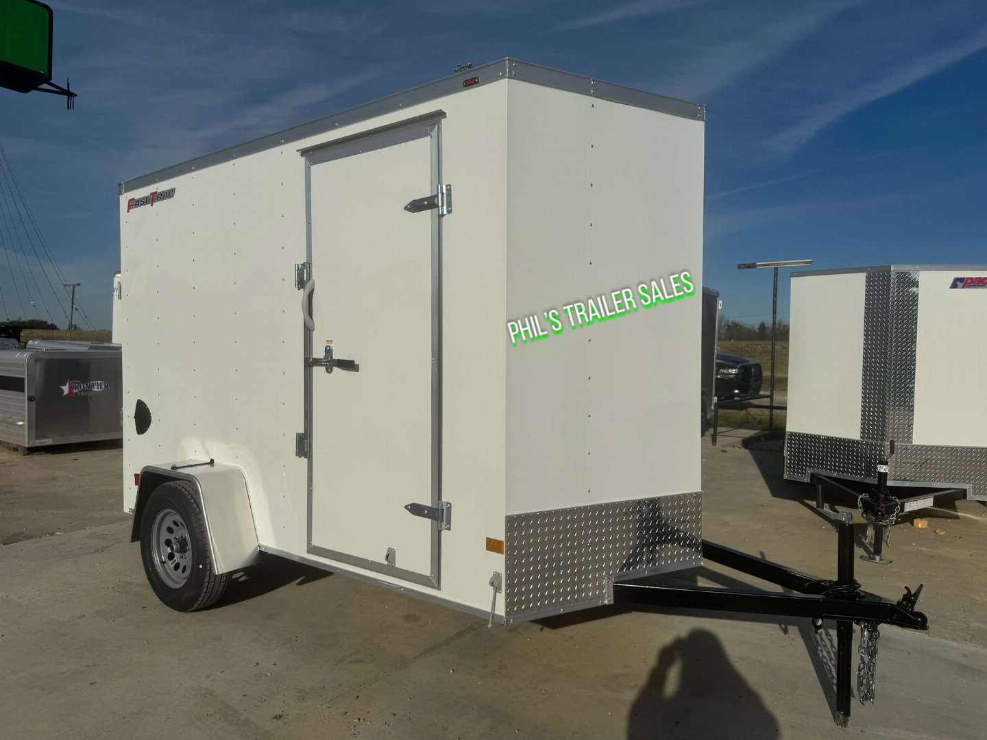 New WELLS CARGO ENCLOSED TRAILER 6X10 6' 6 Enclosed Cargo Trailer