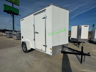 New WELLS CARGO ENCLOSED TRAILER 6X10 6' 6 Enclosed Cargo Trailer