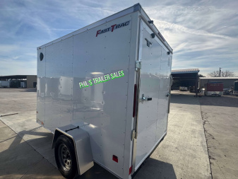 New WELLS CARGO ENCLOSED TRAILER 6X10 6' 6 Enclosed Cargo Trailer