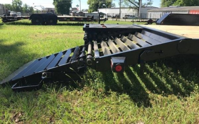 New 2024 IRON BULL 83X20 EQUIPMENT TRAILER 14 K RAMPAGE RAMPS TRAILERS Flatbed Trailer