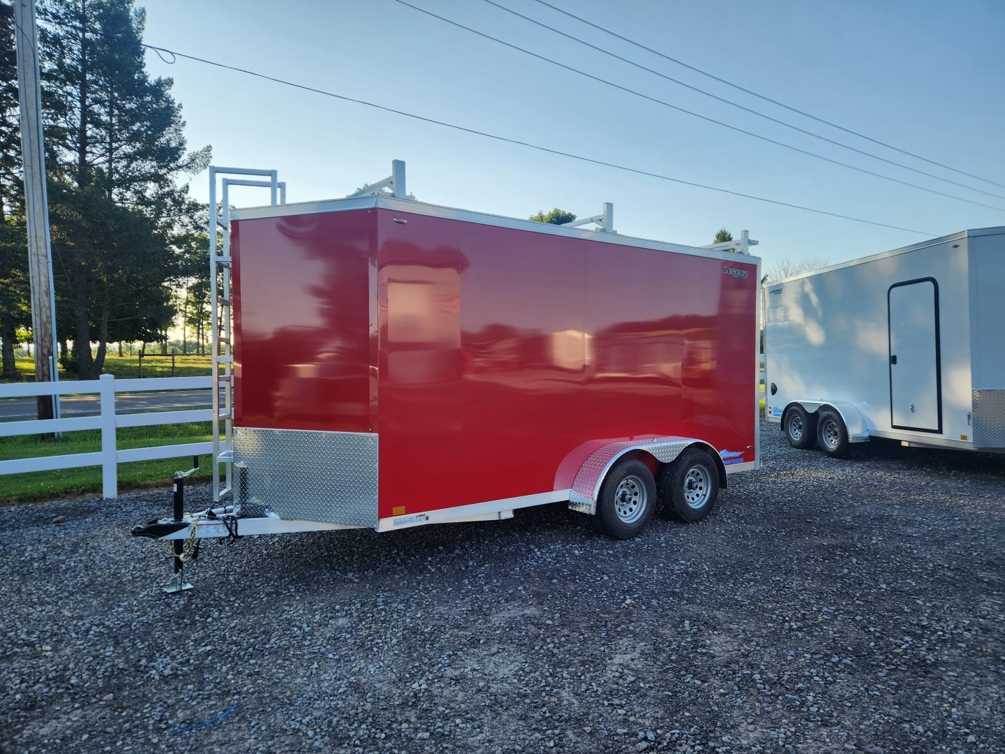 New 2026 LEGEND TRAILERS 7X16TVTA35 Cargo / Enclosed Trailer