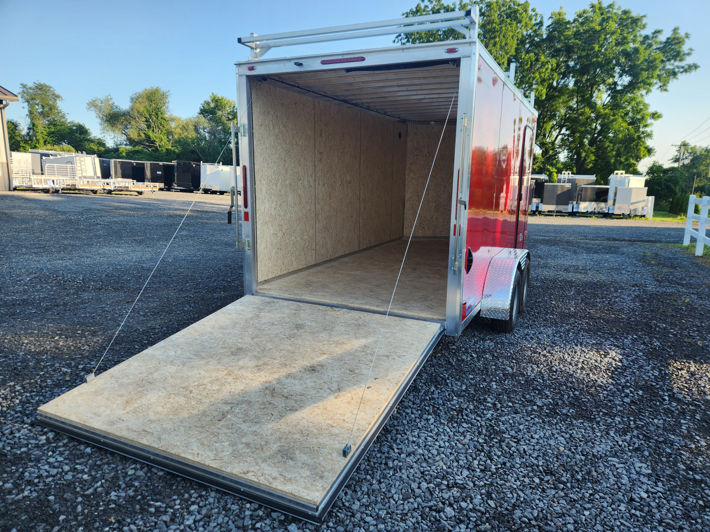 New 2026 LEGEND TRAILERS 7X16TVTA35 Cargo / Enclosed Trailer
