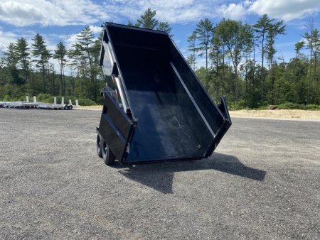 New IRON BULL TELESCOPIC 14' DUMP 4' SIDES DUMP TRAILER UTILITY DUMP TRAILER Dump Trailer