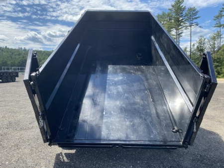 New IRON BULL TELESCOPIC 14' DUMP 4' SIDES DUMP TRAILER UTILITY DUMP TRAILER Dump Trailer