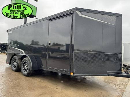New Haulmark 7X14 + 3' V HAULMARK LOW HAULER MOTORCYCLE TRAILER Motorcycle Trailer