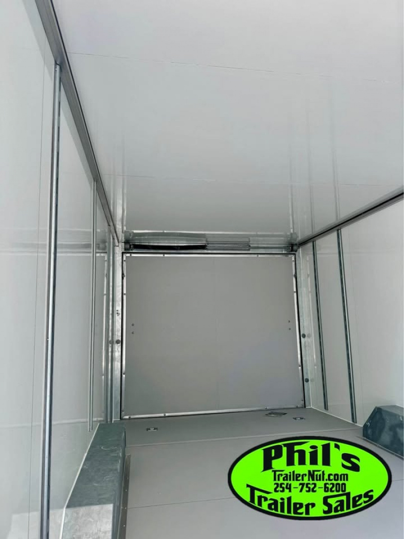 New Cell-Tech Trailers NEW 85X24 V-NOSE HEAVY DUTY ENCLOSED TRAILER CAR HAULER CARGO TRAILER 7000 LB AXLES Cargo / Enclosed Trailer