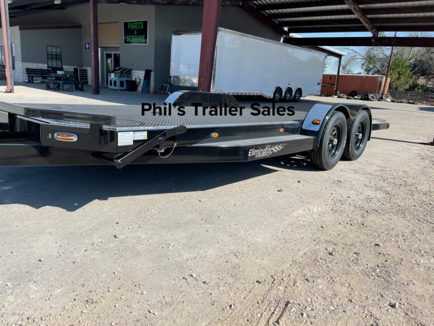 New 102 Ironworks 20' ELIMINATOR OPEN CAR HAULER TILT STEEL DECK with Aluminum Wheels Tilt Trailer