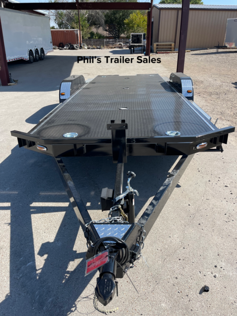 New 102 Ironworks 20' ELIMINATOR OPEN CAR HAULER TILT STEEL DECK with Aluminum Wheels Tilt Trailer