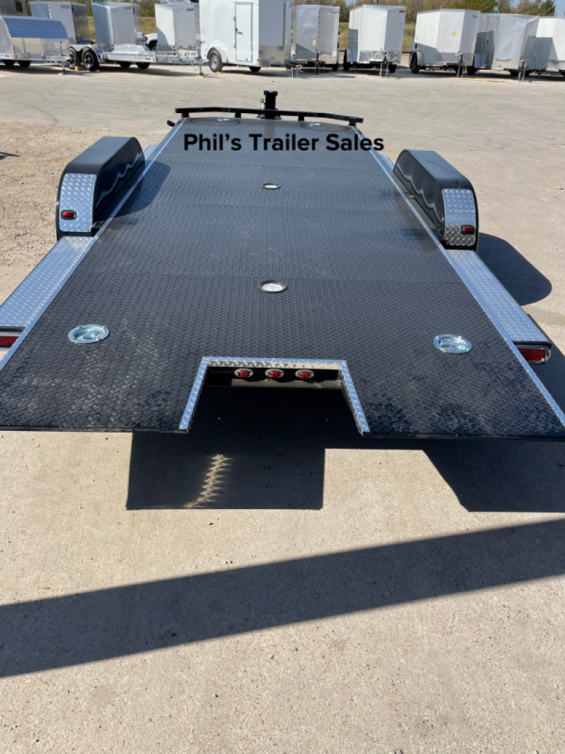 New 102 Ironworks 20' ELIMINATOR OPEN CAR HAULER TILT STEEL DECK with Aluminum Wheels Tilt Trailer