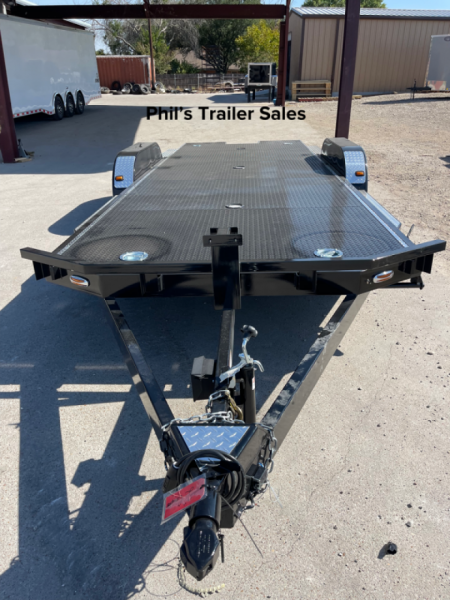 New 102 Ironworks 20' ELIMINATOR OPEN CAR HAULER TILT STEEL DECK with Aluminum Wheels Tilt Trailer