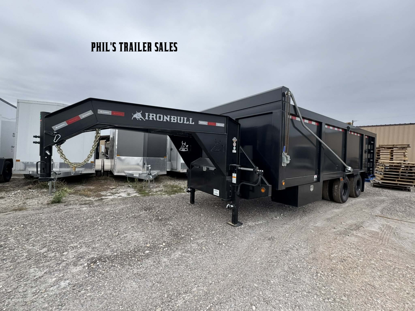 New 2026 Iron Bull 20 DUMP TRAILER TANDEM DUAL 20 K MONSTER DUMP Dump Trailer