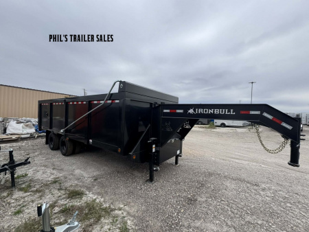 New 2026 Iron Bull 20 DUMP TRAILER TANDEM DUAL 20 K MONSTER DUMP Dump Trailer
