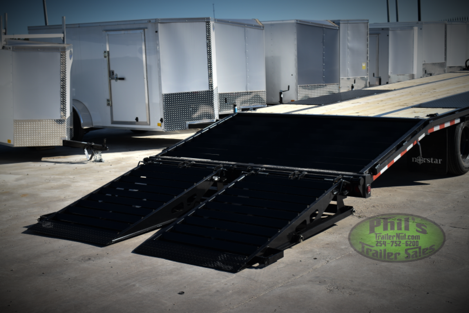 New 2026 30' NORSTAR EQUIPMENT DECKOVER TRAILER TANDEM DUAL Equipment Trailer