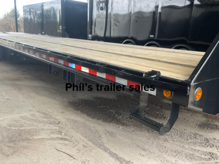 New IRON BULL TRAILERS 40 FT TANDEM DUAL EQUIPMENT TRAILER Iron Bull Trailers Deckover Trailer Equipment Trailer