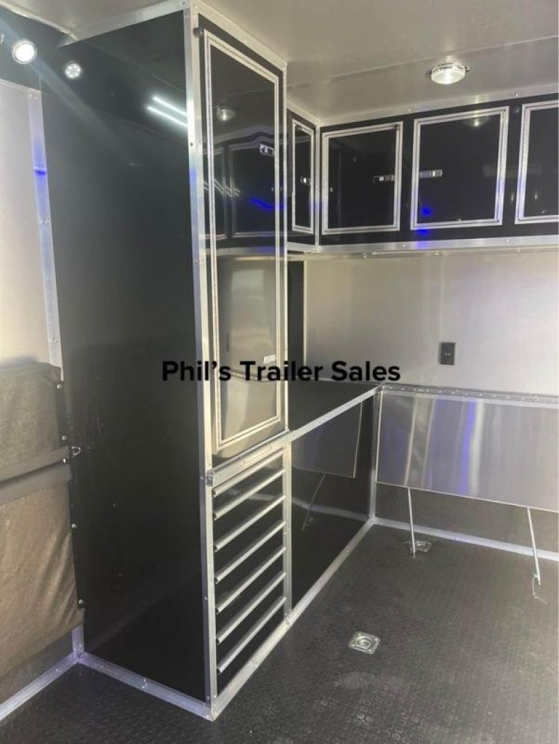 New RED TAG SALE! Continental Cargo 34 DRAGSTER BRACING EXTRA HEIGHT BLACKOUT Car / Racing Trailer ONLY 1 AT THIS PRICE! GET IT WHILE YOU CAN!