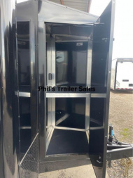 New RED TAG SALE! Continental Cargo 34 DRAGSTER BRACING EXTRA HEIGHT BLACKOUT Car / Racing Trailer ONLY 1 AT THIS PRICE! GET IT WHILE YOU CAN!