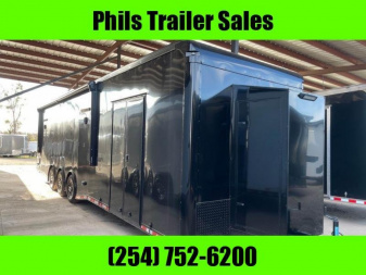 New RED TAG SALE! Continental Cargo 34 DRAGSTER BRACING EXTRA HEIGHT BLACKOUT Car / Racing Trailer ONLY 1 AT THIS PRICE! GET IT WHILE YOU CAN!