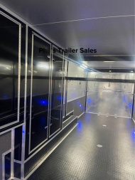 New RED TAG SALE! Continental Cargo 34 DRAGSTER BRACING EXTRA HEIGHT BLACKOUT Car / Racing Trailer ONLY 1 AT THIS PRICE! GET IT WHILE YOU CAN!