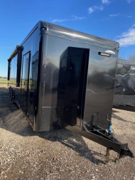 New RED TAG SALE! Continental Cargo 34 DRAGSTER BRACING EXTRA HEIGHT BLACKOUT Car / Racing Trailer ONLY 1 AT THIS PRICE! GET IT WHILE YOU CAN!