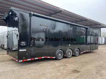 New RED TAG SALE! Continental Cargo 34 DRAGSTER BRACING EXTRA HEIGHT BLACKOUT Car / Racing Trailer ONLY 1 AT THIS PRICE! GET IT WHILE YOU CAN!