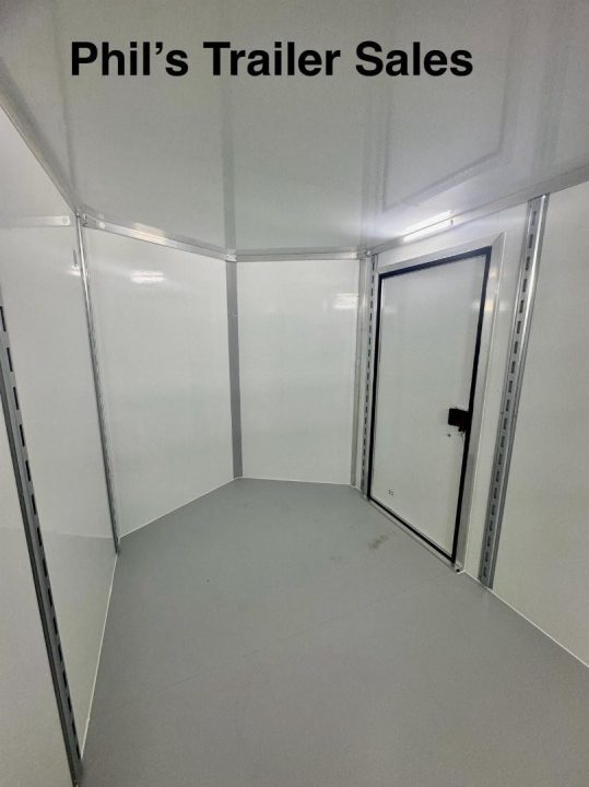 New Cell-Tech Trailers NEW 7X16 V-NOSE ENCLOSED TRAILER CARGO TRAILER COMMERCIAL GRADE HEAVY DUTY Cargo / Enclosed Trailer