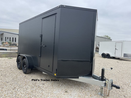 New 2025 Cell-Tech Trailers NEW 7X16 V-NOSE ENCLOSED TRAILER CARGO TRAILER COMMERCIAL GRADE HEAVY DUTY Cargo / Enclosed Trailer