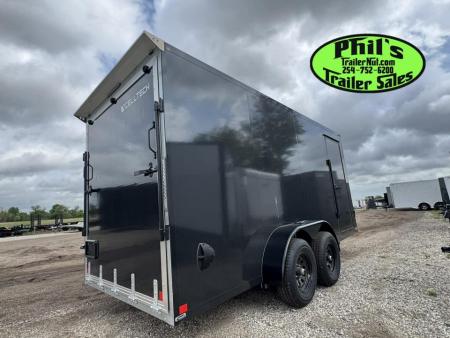 New Cell-Tech Trailers NEW 7X16 V-NOSE ENCLOSED TRAILER CARGO TRAILER COMMERCIAL GRADE HEAVY DUTY Cargo / Enclosed Trailer