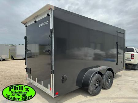 New Cell-Tech Trailers NEW 7X16 V-NOSE ENCLOSED TRAILER CARGO TRAILER COMMERCIAL GRADE HEAVY DUTY Cargo / Enclosed Trailer