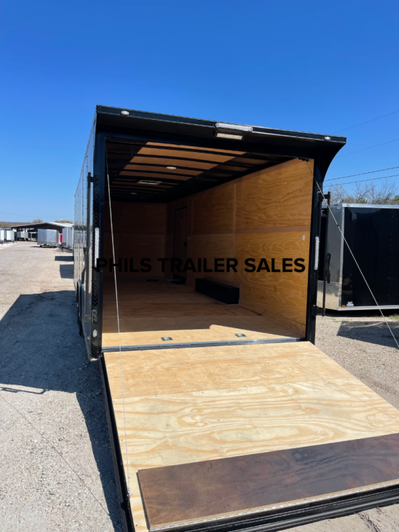 New 2025 CONTINENTAL CARGO NEW 85X24 V-NOSE ENCLOSED TRAILER CAR HAULER RACE RACING TRAILER CARGO TRAILERS Car Hauler