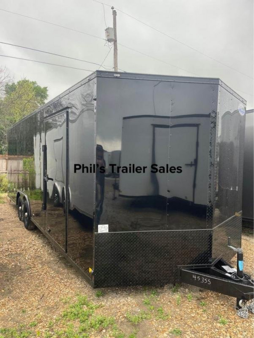 New 2025 CONTINENTAL CARGO NEW 85X24 V-NOSE ENCLOSED TRAILER CAR HAULER Car / Racing Trailer