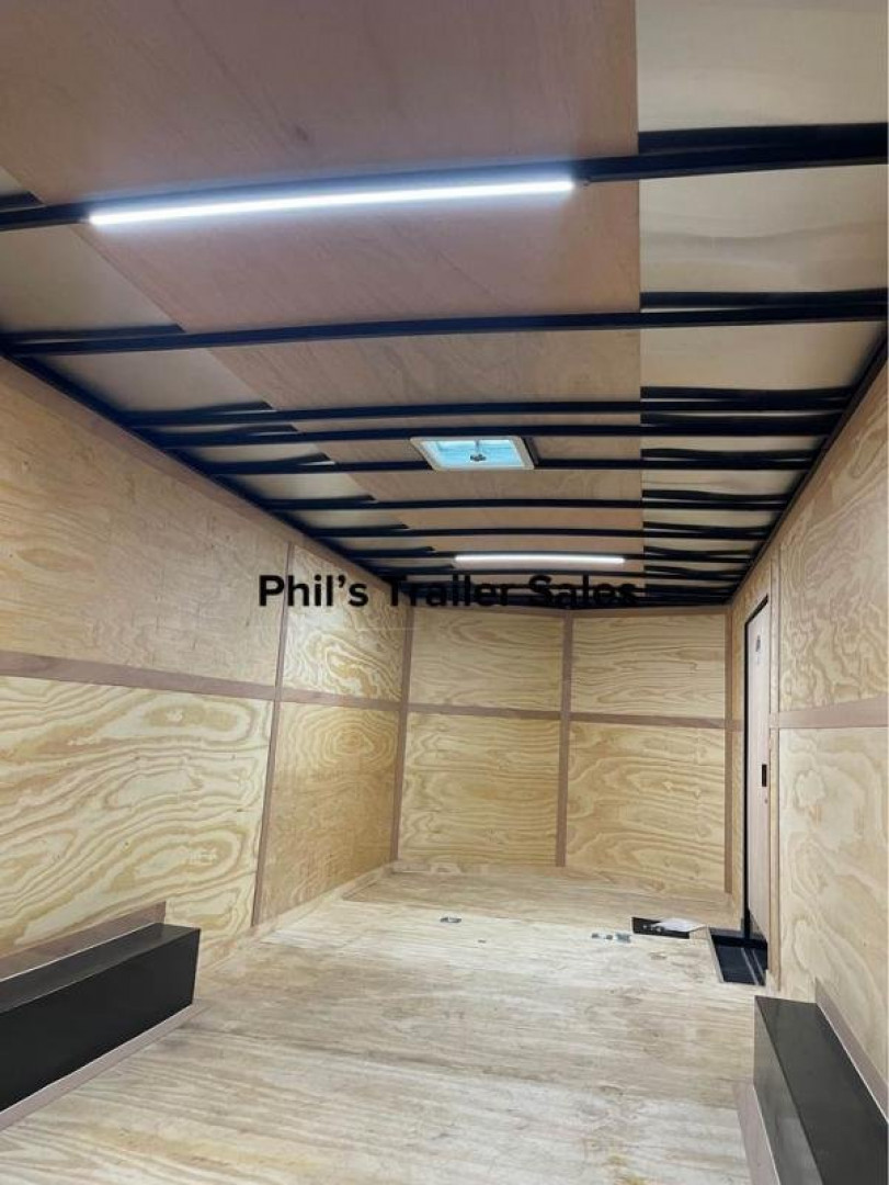 New 2025 CONTINENTAL CARGO NEW 85X24 V-NOSE ENCLOSED TRAILER CAR HAULER Car / Racing Trailer
