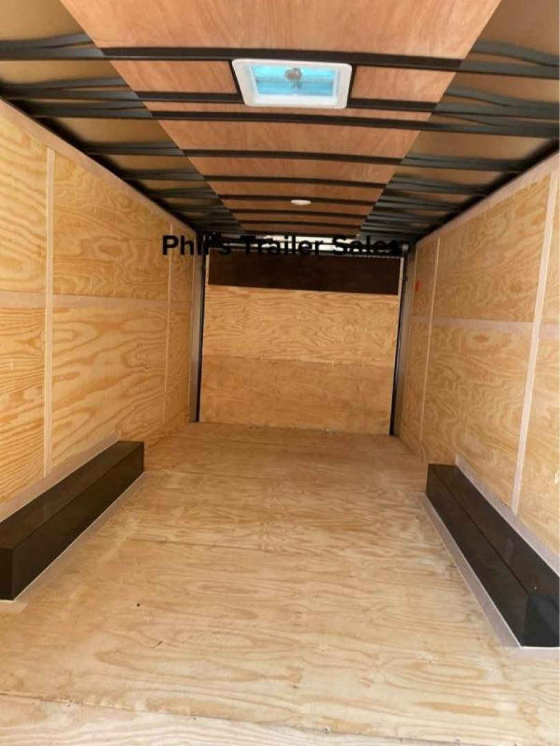 New 2025 CONTINENTAL CARGO NEW 85X24 V-NOSE ENCLOSED TRAILER CAR HAULER Car / Racing Trailer