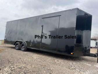 New 2025 CONTINENTAL CARGO NEW 85X24 V-NOSE ENCLOSED TRAILER CAR HAULER Car / Racing Trailer