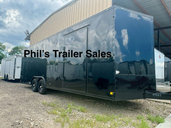 New 2025 CONTINENTAL CARGO NEW 85X24 V-NOSE ENCLOSED TRAILER CAR HAULER Car / Racing Trailer