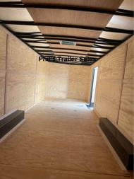New 2025 CONTINENTAL CARGO NEW 85X24 V-NOSE ENCLOSED TRAILER CAR HAULER Car / Racing Trailer