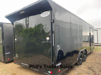 New 2025 CONTINENTAL CARGO NEW 85X24 V-NOSE ENCLOSED TRAILER CAR HAULER Car / Racing Trailer