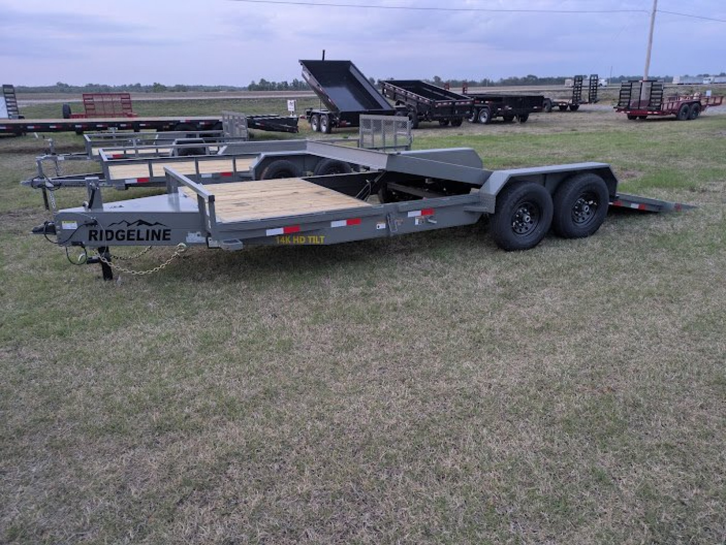 New 2025 Ridgeline Tilt Trailer