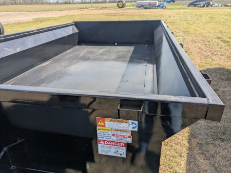 New 2025 Ridgeline 14k Trunnion Dump Dump Trailer