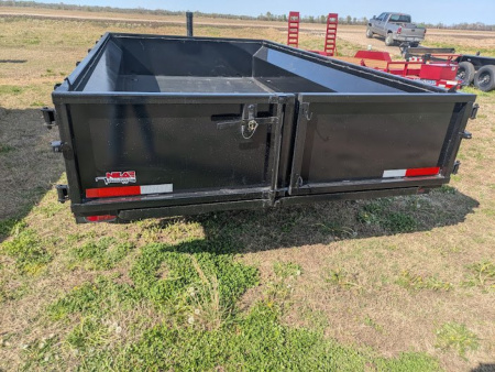 New 2025 Ridgeline 14k Trunnion Dump Dump Trailer