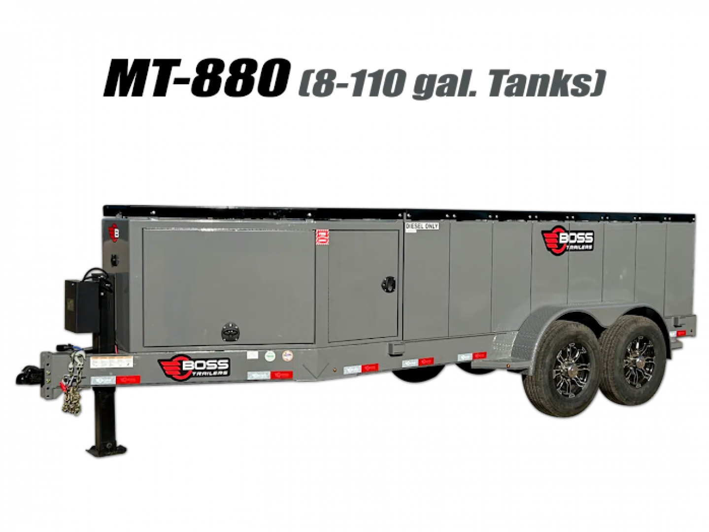 New 2026 Boss Trailers MT-880 Fuel Trailer