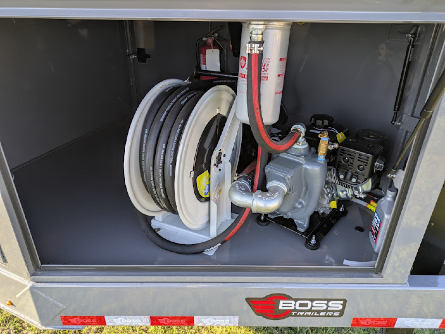 New 2026 Boss Trailers MT-880 Fuel Trailer