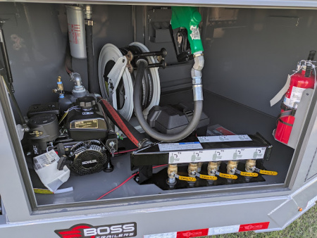 New 2026 Boss Trailers MT-880 Fuel Trailer