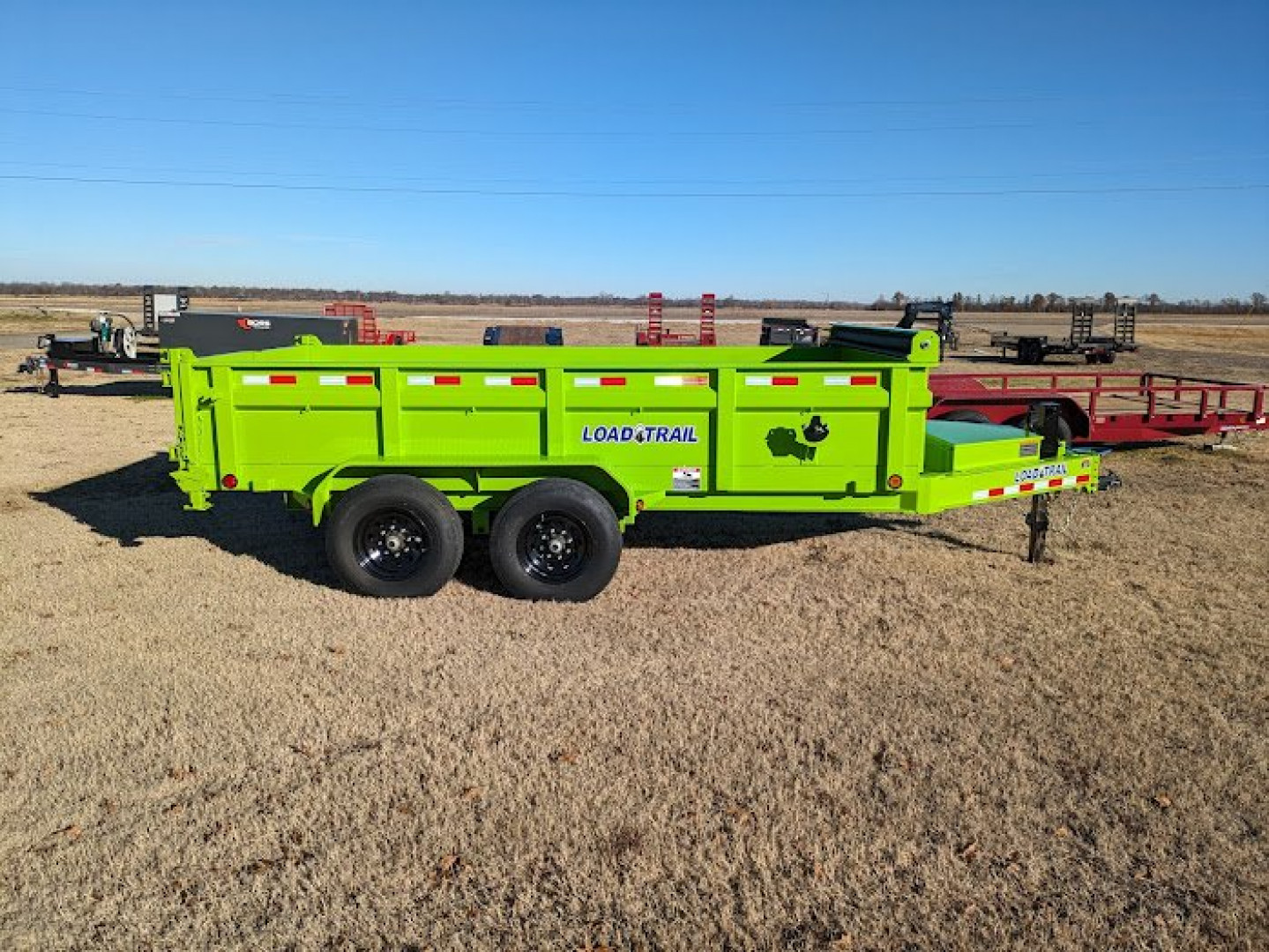 New 2025 Load Trail DL14 Dump Trailer