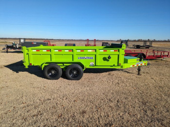 New 2025 Load Trail DL14 Dump Trailer