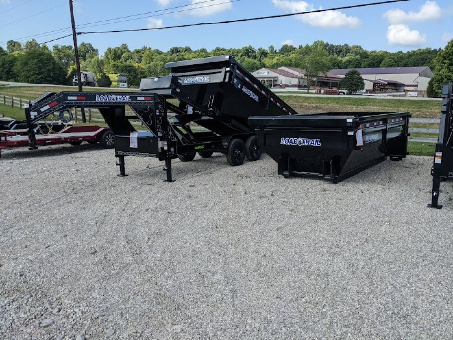 New 2025 Load Trail Drop N Go Dump Trailer