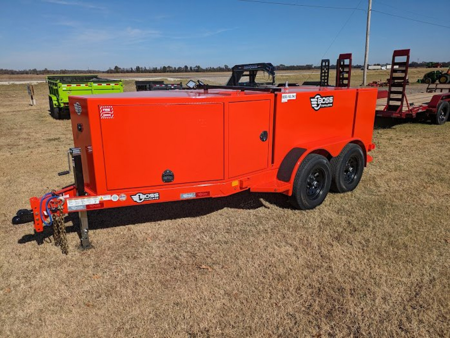 New 2025 Boss Trailers 590 Fuel Trailer