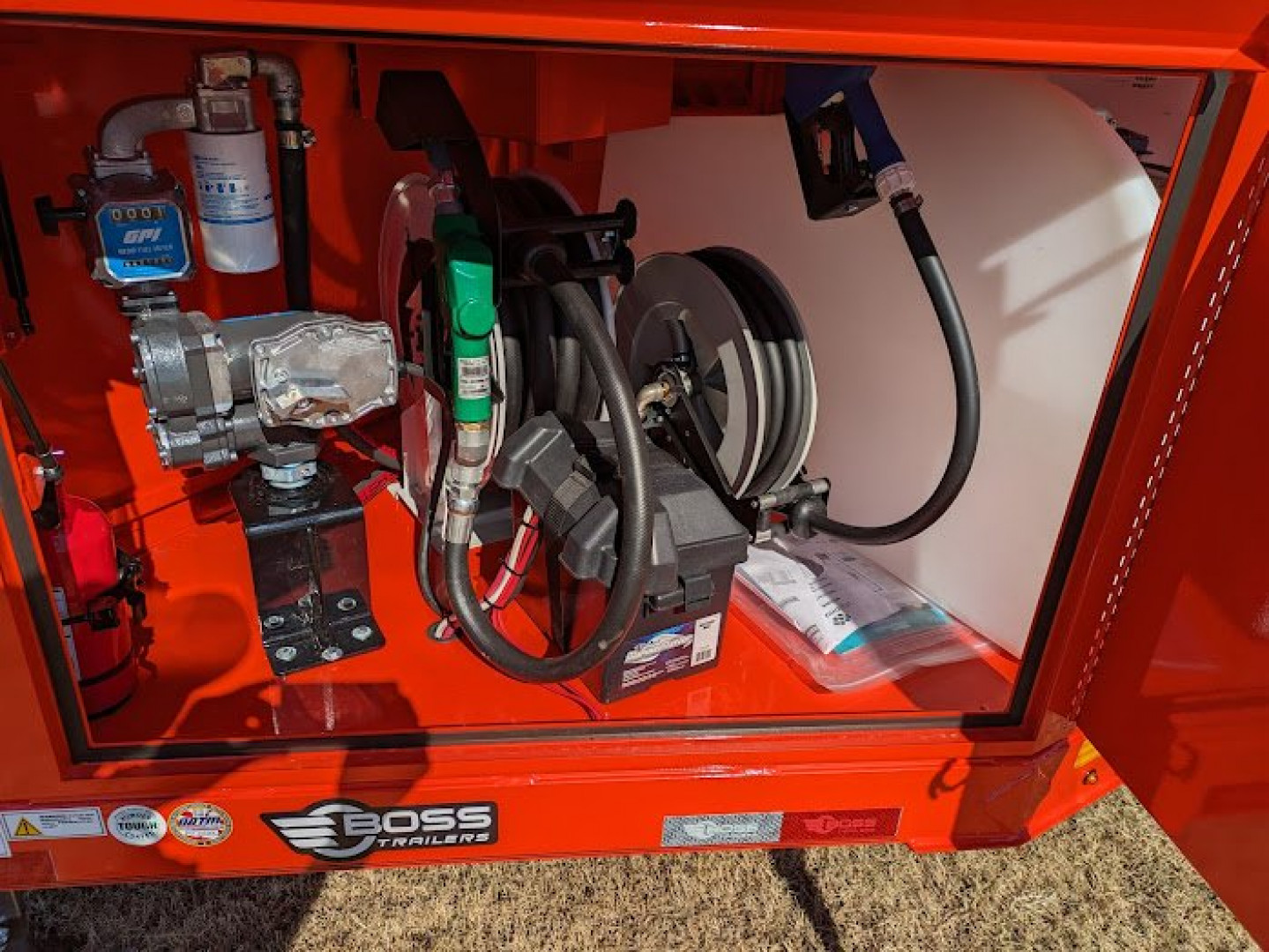 New 2025 Boss Trailers 590 Fuel Trailer